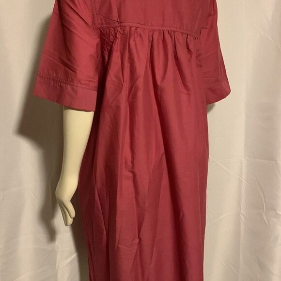 Vintage Embroidered Porch Dress Size Large - Picture 10 of 16